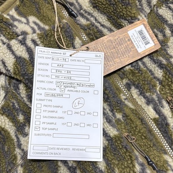 Mossy Oak Woodsman Winter Fleece Jacket NWT 2XL Original Bottomland - Picture 4 of 15